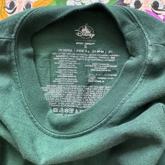 Women's Hocus Pocus Halloween Disneyland Disney Green Spirit Jersey Size Small - Picture 3 of 9